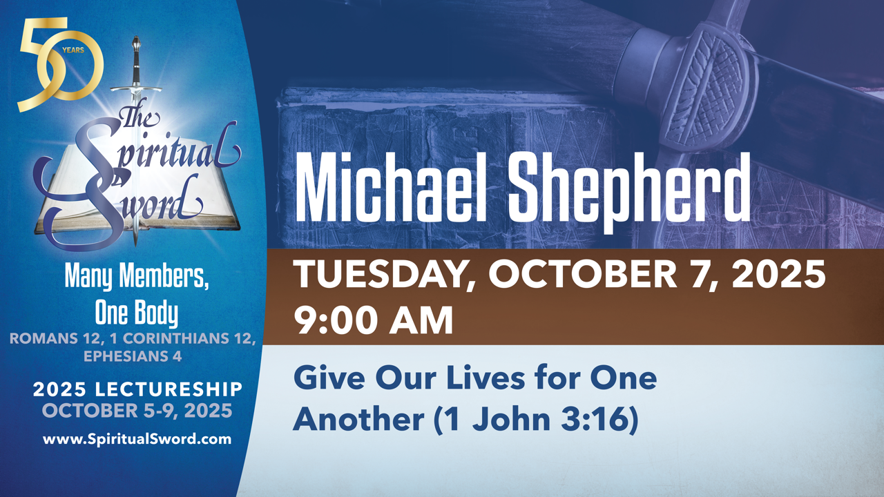 Give Our Lives for One Another (1 John 3:16) | Michael Shepherd