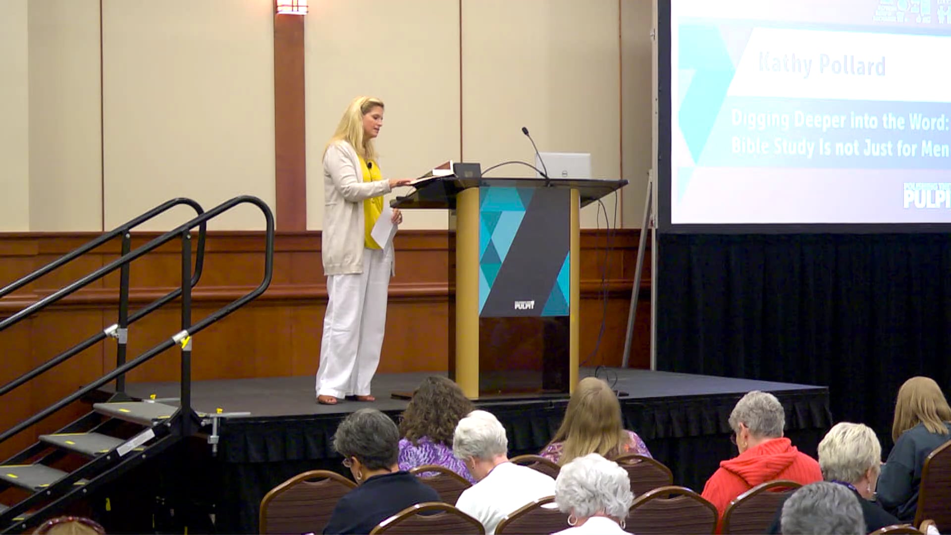 Kathy Pollard: Digging Deeper into the Word: (2) (PTP 2019)