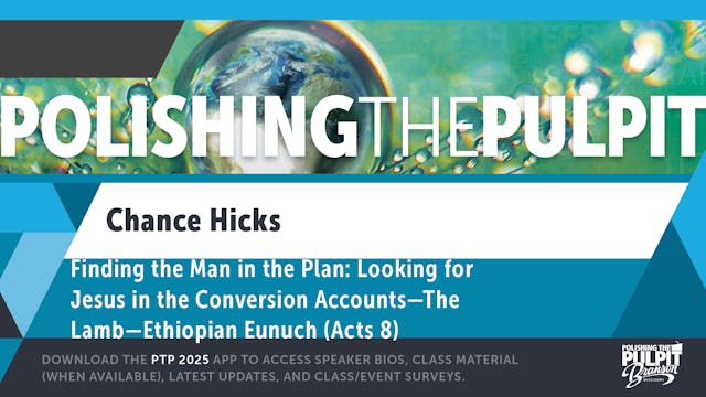 Finding the Man in the Plan: The Lamb...