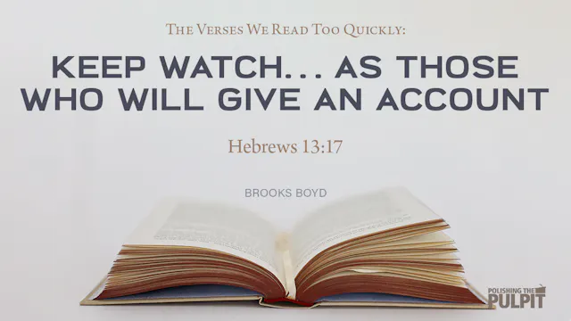 The Verses We Read Too Quickly | Broo...