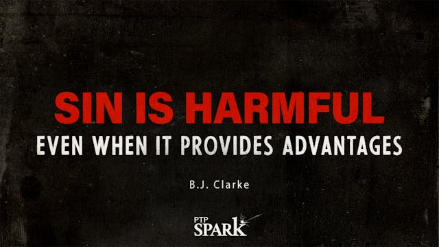 Sin Is Harmful Even When It Provides ...