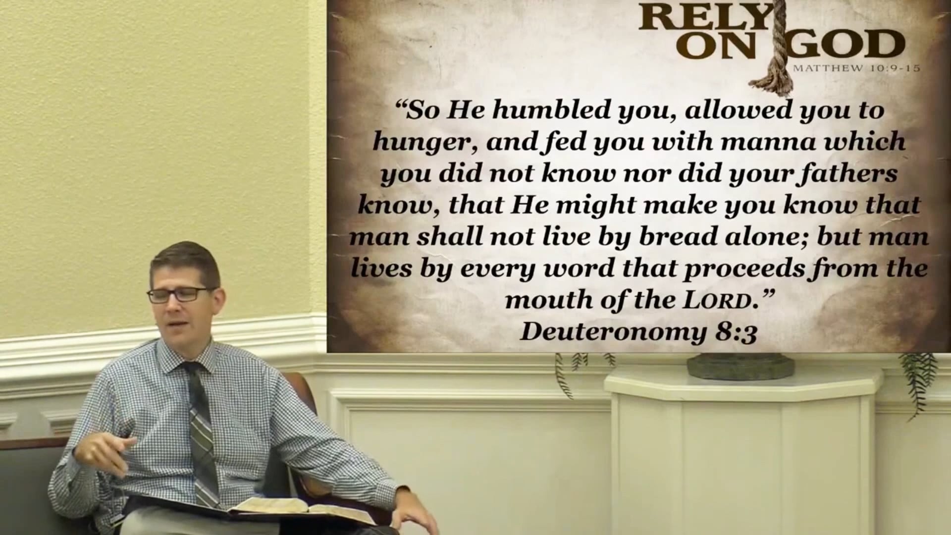 Westley Hazel: Manna in the Morning 2020 (3): He Allowed You to Be Hungry