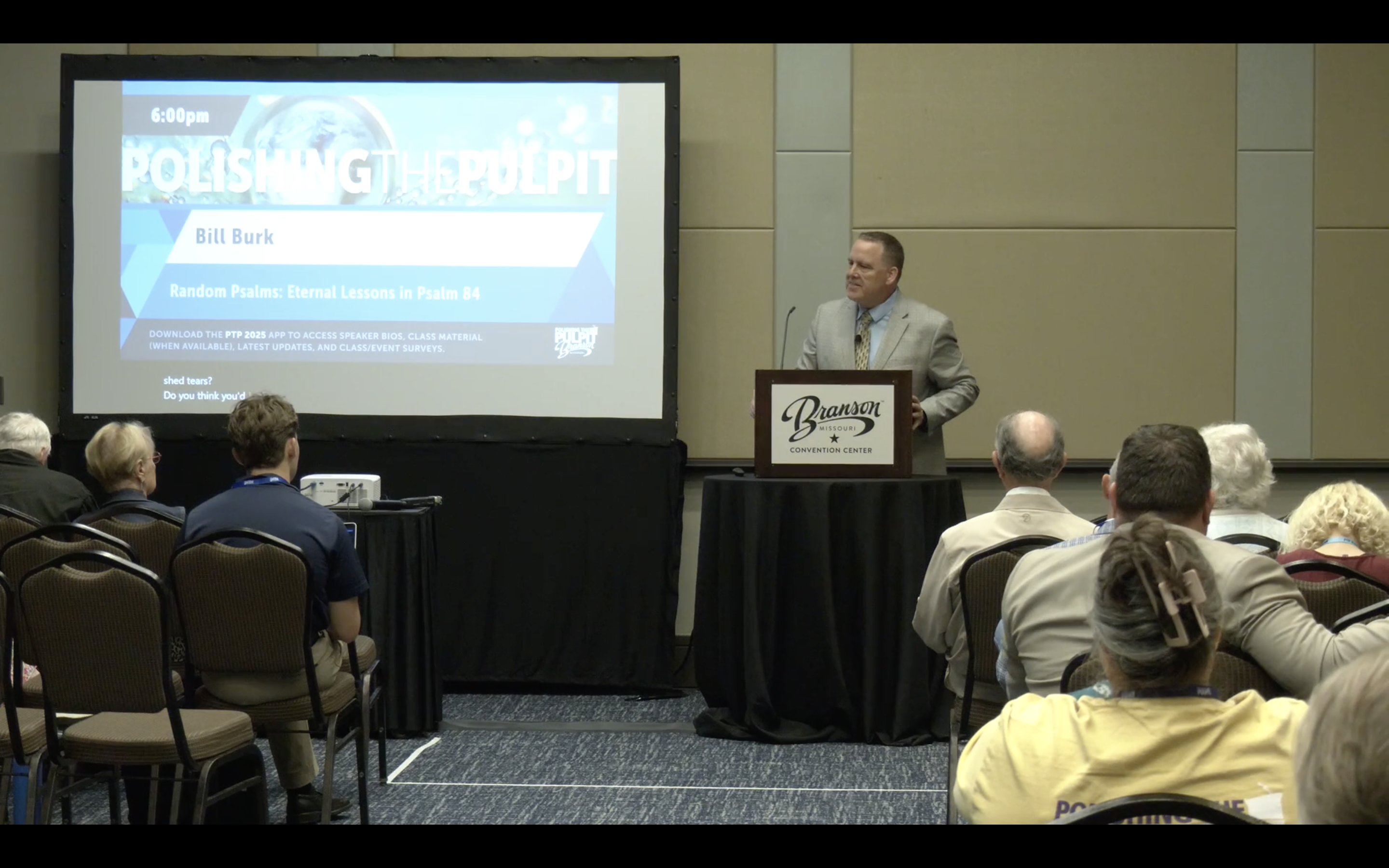 Random Psalms: Eternal Lessons in Psalm 84 | Bill Burk