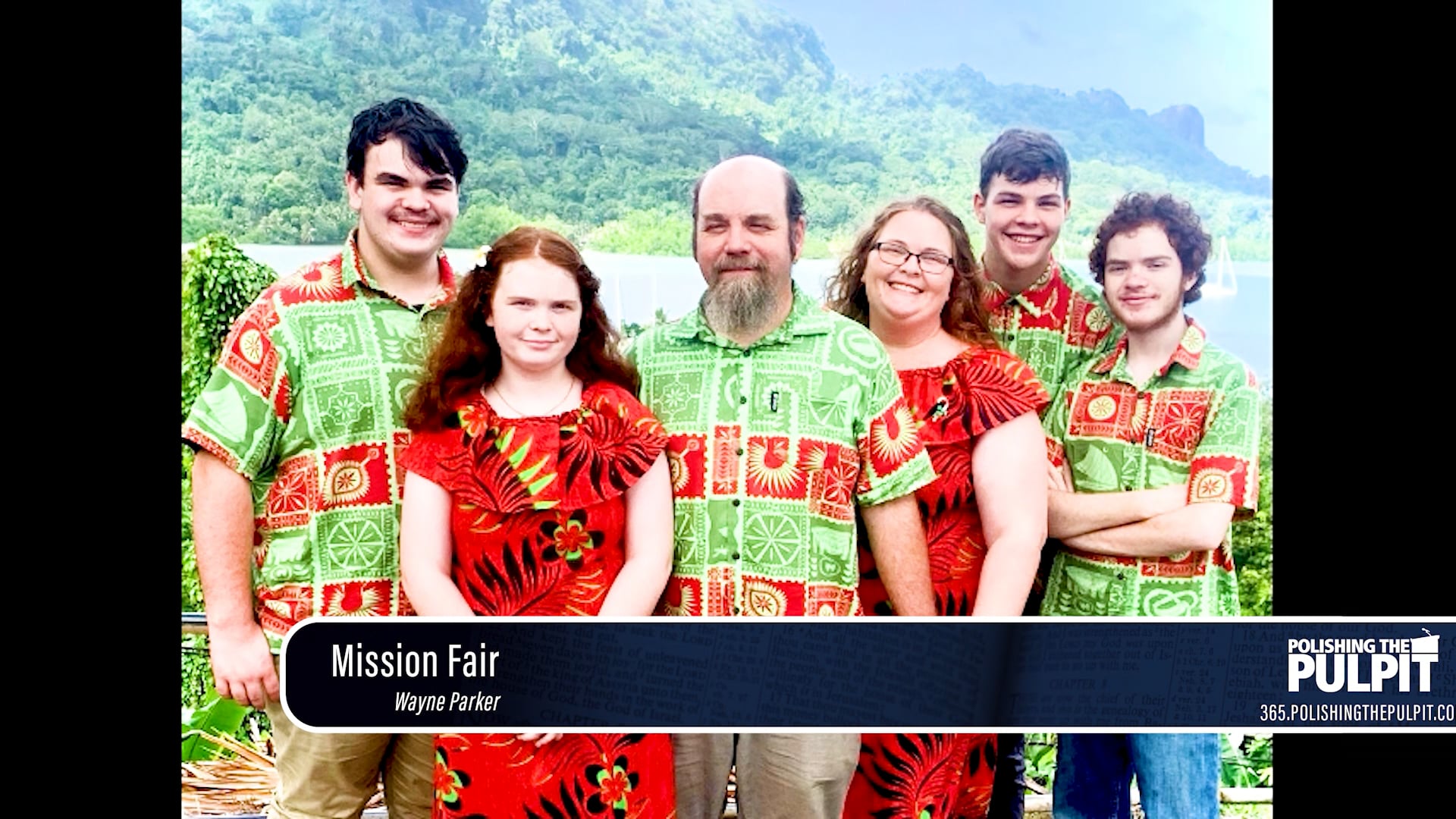 Wayne Parker (Pohnpei): Mission Fair