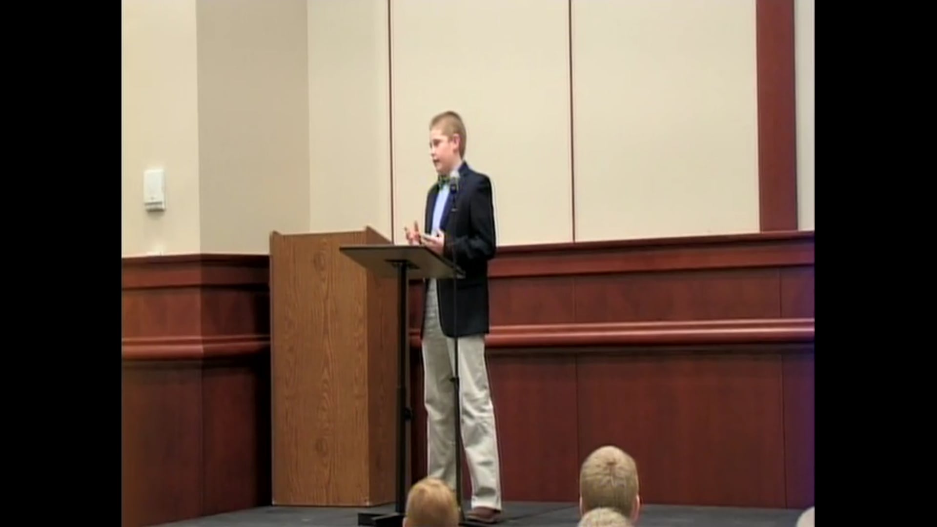 Gary Hampton - Presentation of Lessons; Future Preachers Workshop