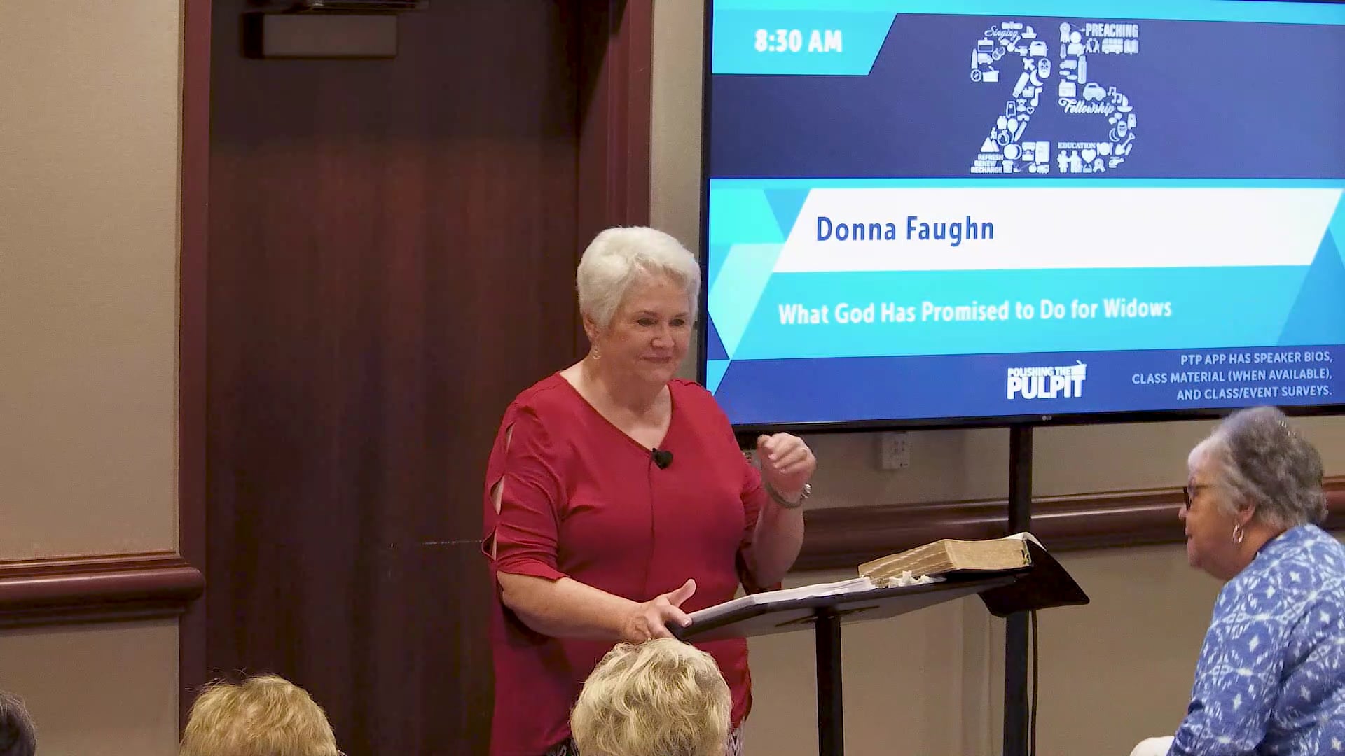 Donna Faughn:: What God Has Promised to Do for Widows