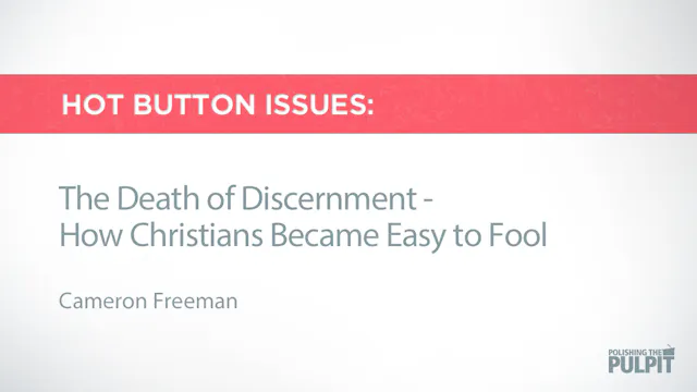 Hot Button Issues: The Death of Disce...