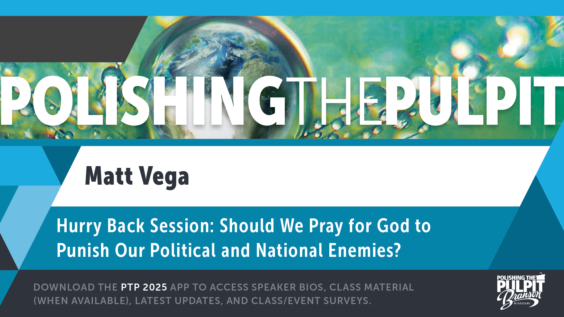 Should We Pray for God to Punish Our Political and National Enemies? | Matt Vega