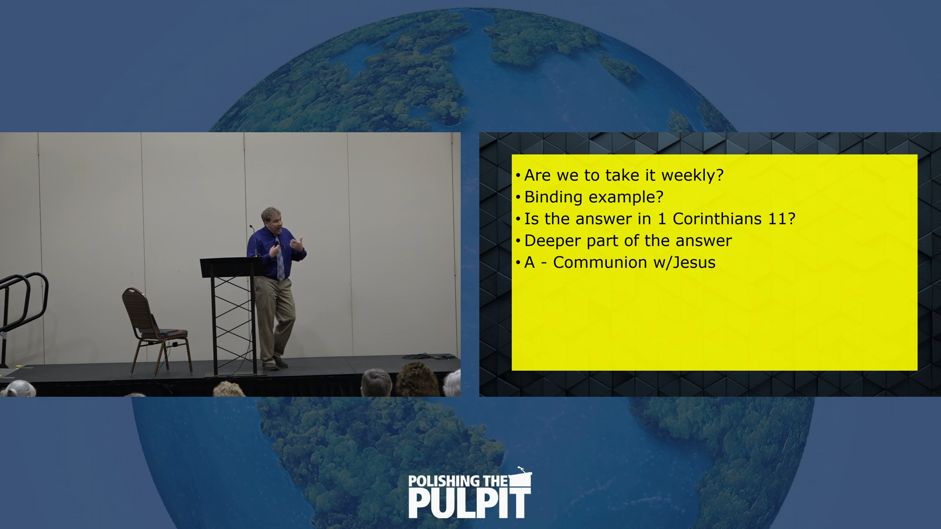 Back to Basics: Communion | Odie Duncan