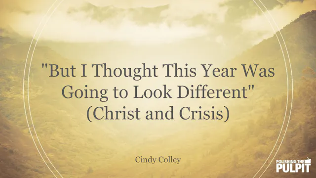 "But I Thought This Year Was Going to...