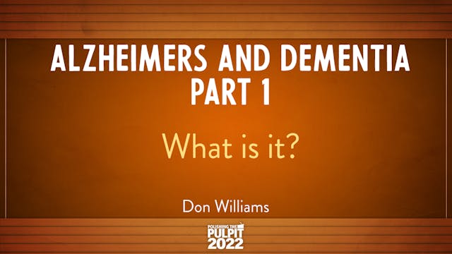 Alzheimers and Dementia (Part 1): Wha...