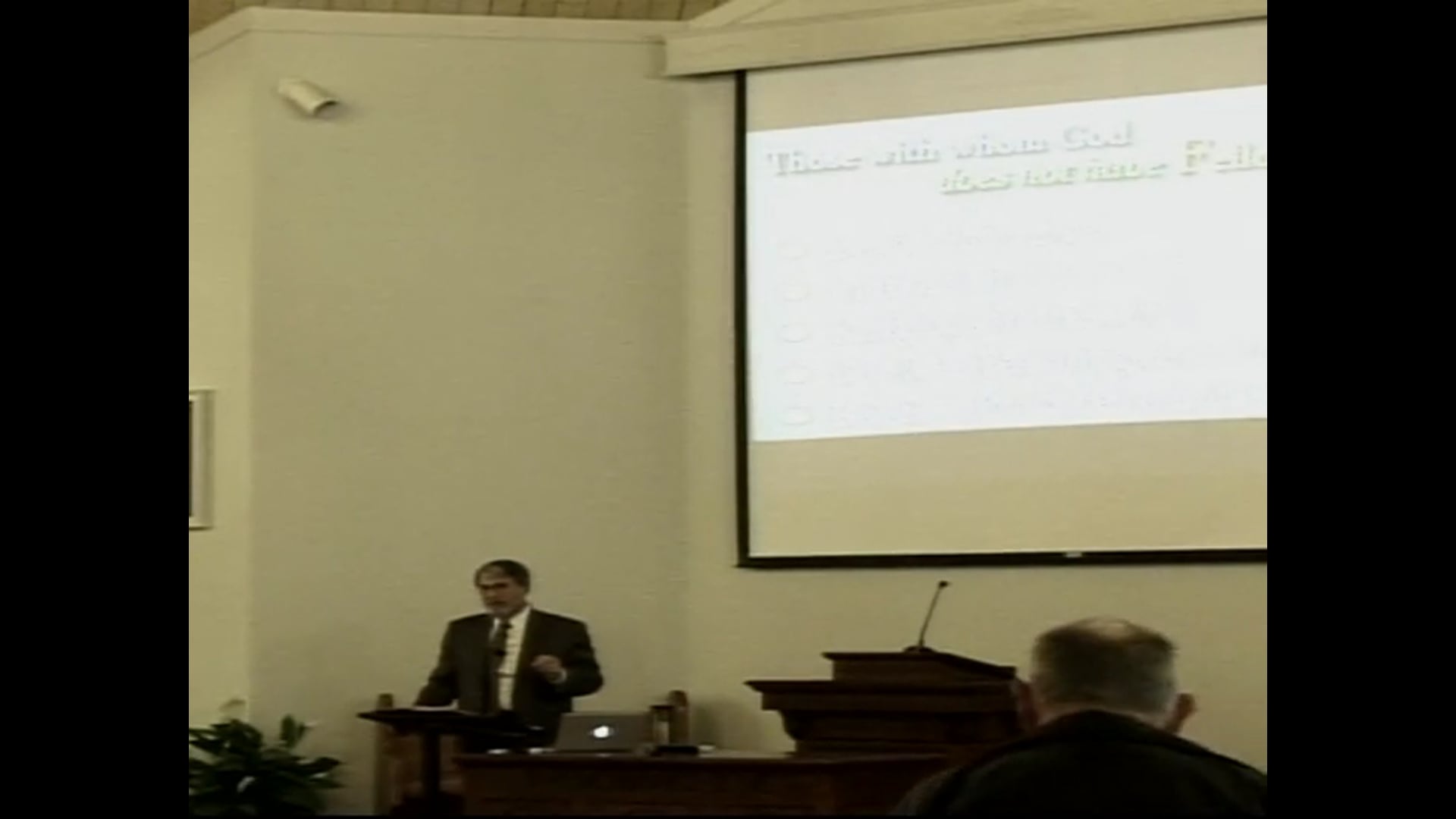 Dan Winkler: 1 John: The "Foundation" of Biblical Fellowship (4)