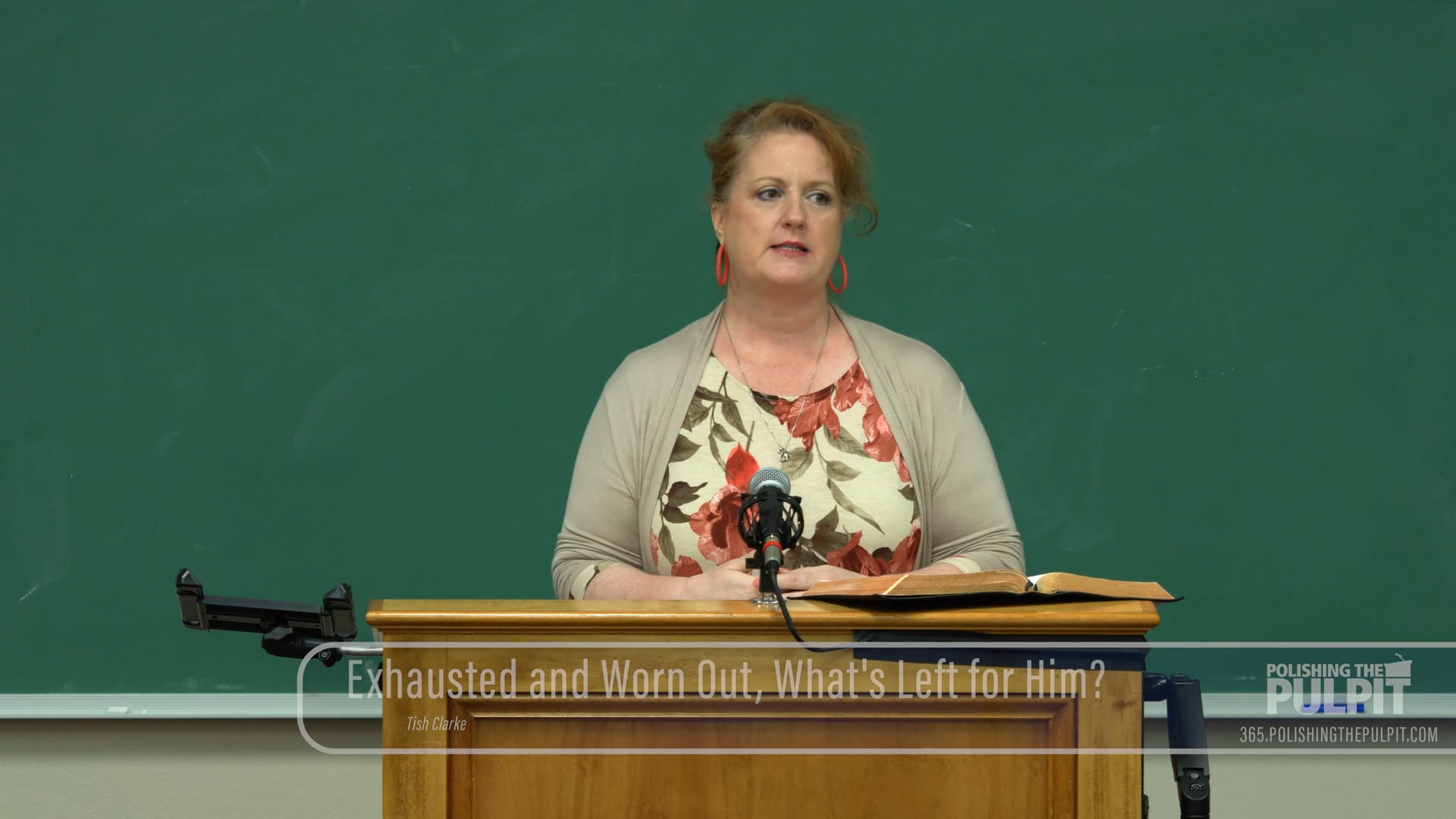 Tish Clarke: Exhausted and Worn Out, What's Left for Him?