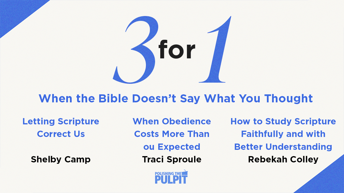 When the Bible Doesn’t Say What You Thought | Rebekah Colley