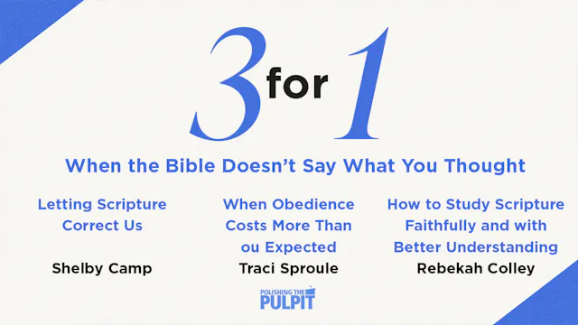 When the Bible Doesn’t Say What You T...