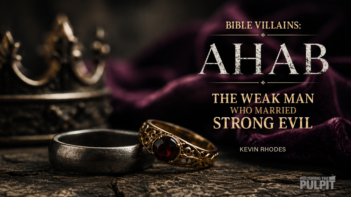 Bible Villains: Ahab - The Weak Man Who Married Strong Evil | Mark Reynolds