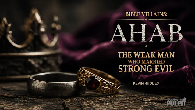 Bible Villains: Ahab - The Weak Man W...