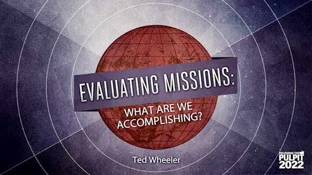 Evaluating Missions: What Are We Acco...
