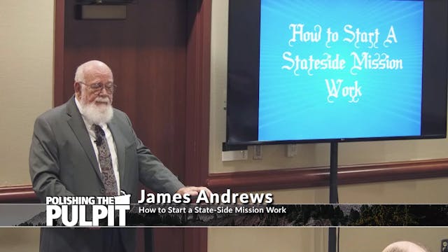 James Andrews: How to Start a State-S...