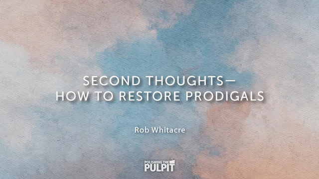 Second Thoughts - How to Restore Prod...