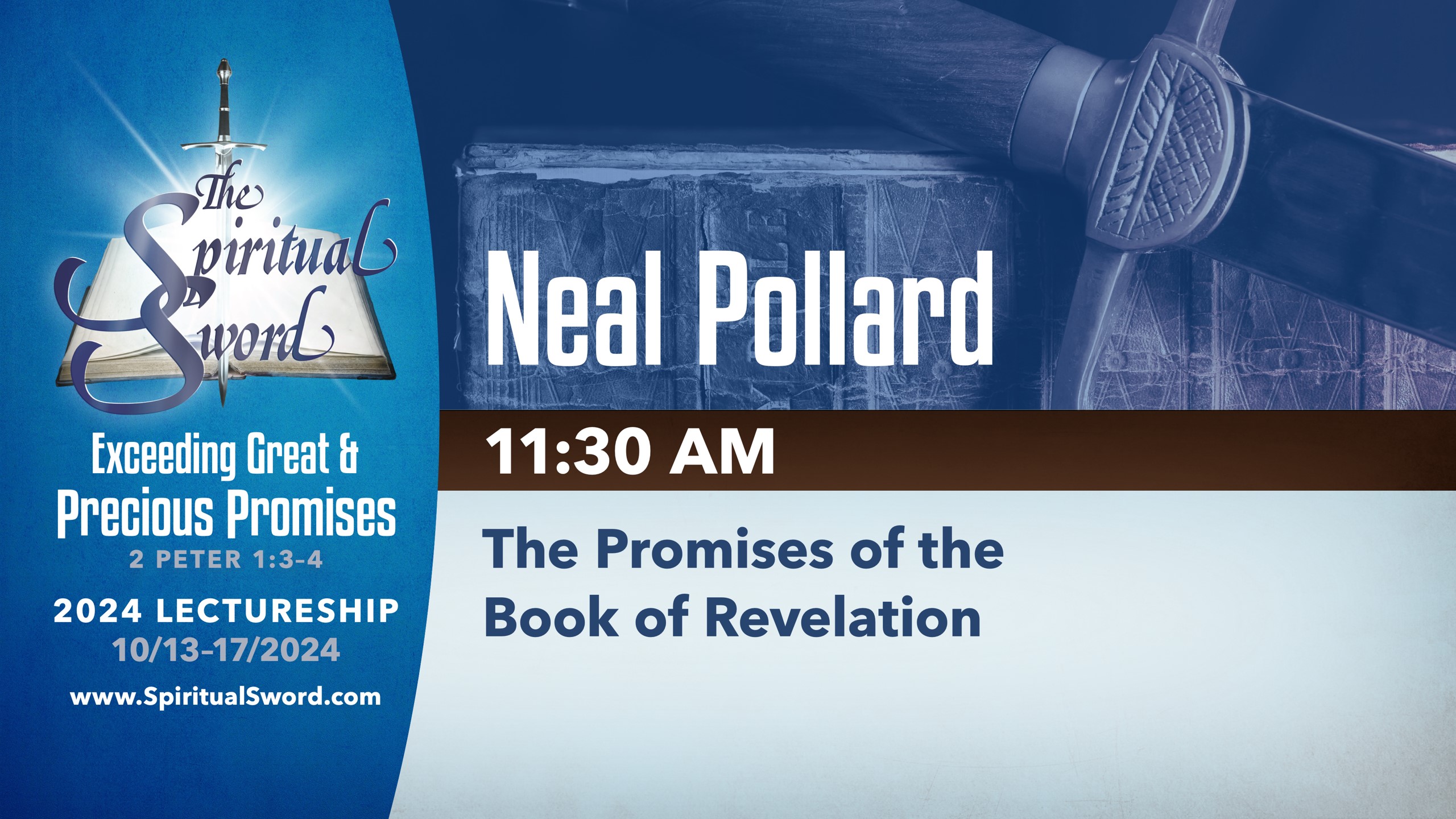 The Promises of the Book of Revelation | Neal Pollard