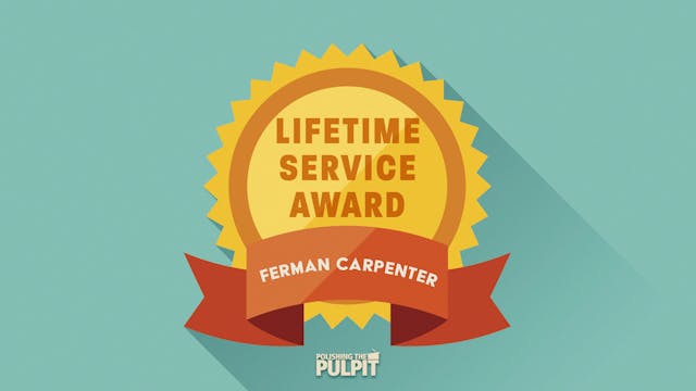 Lifetime Service Award | Ferman Carpe...