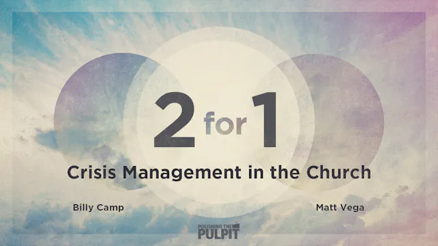 Two for One: Crisis Management in the...