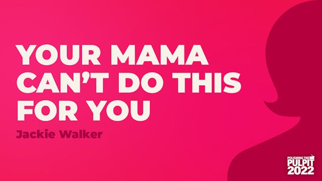 Your Mama Can't Do This For You | Jac...