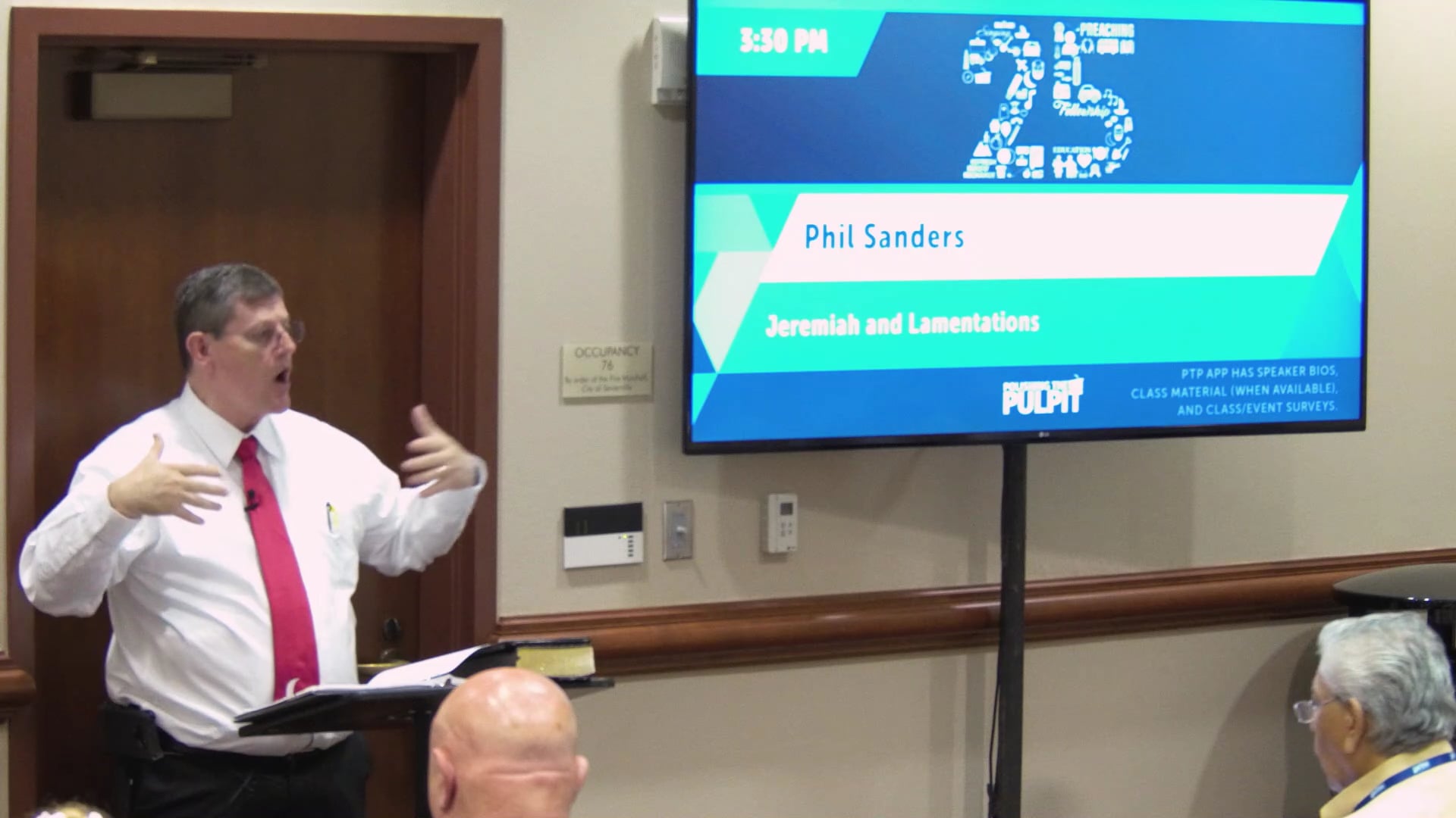 Phil Sanders: A Study of Jeremiah and Lamentations: Part 7