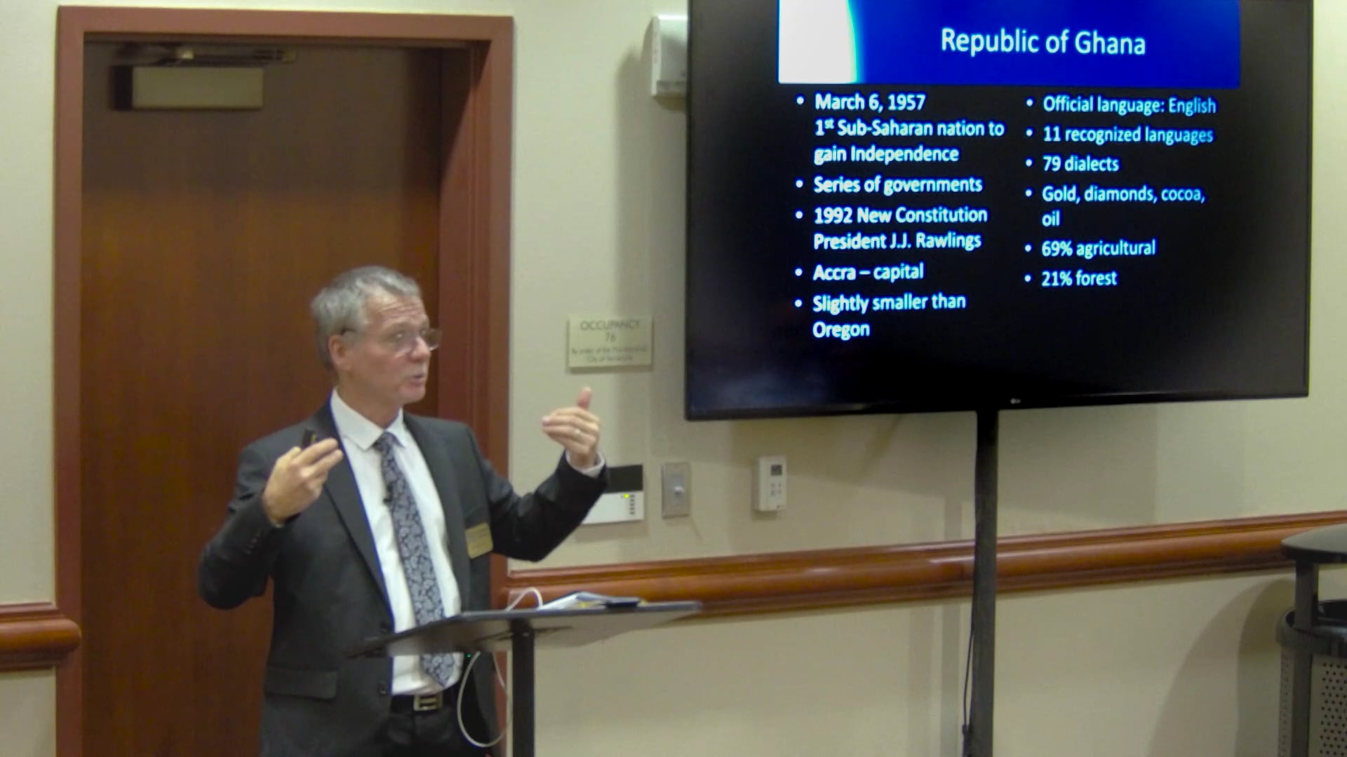 Ted Wheeler: Preaching the Gospel in Ghana, West Africa