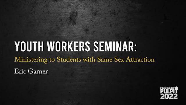 Ministering to Students with Same Sex...