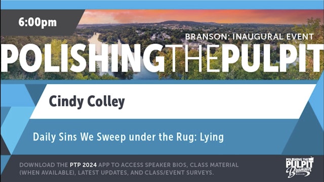 Daily Sins We Sweep Under the Rug: Lying | Cindy Colley