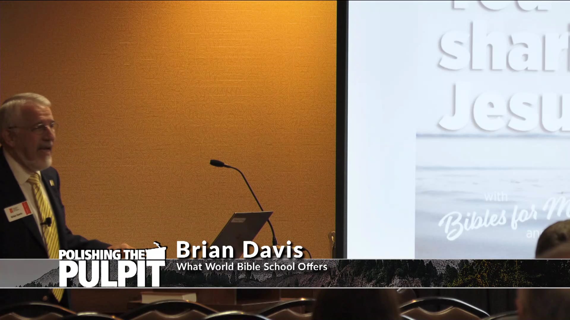 Brian Davis: What World Bible School Offers