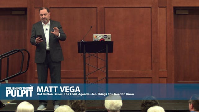 Matt Vega: Hot Button Issues: The LGB...