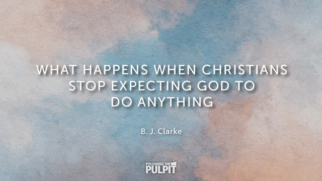 What Happens When Christians Stop Exp...