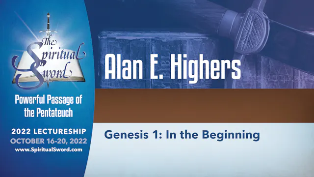 Genesis 1:1: In the Beginning | Alan ...