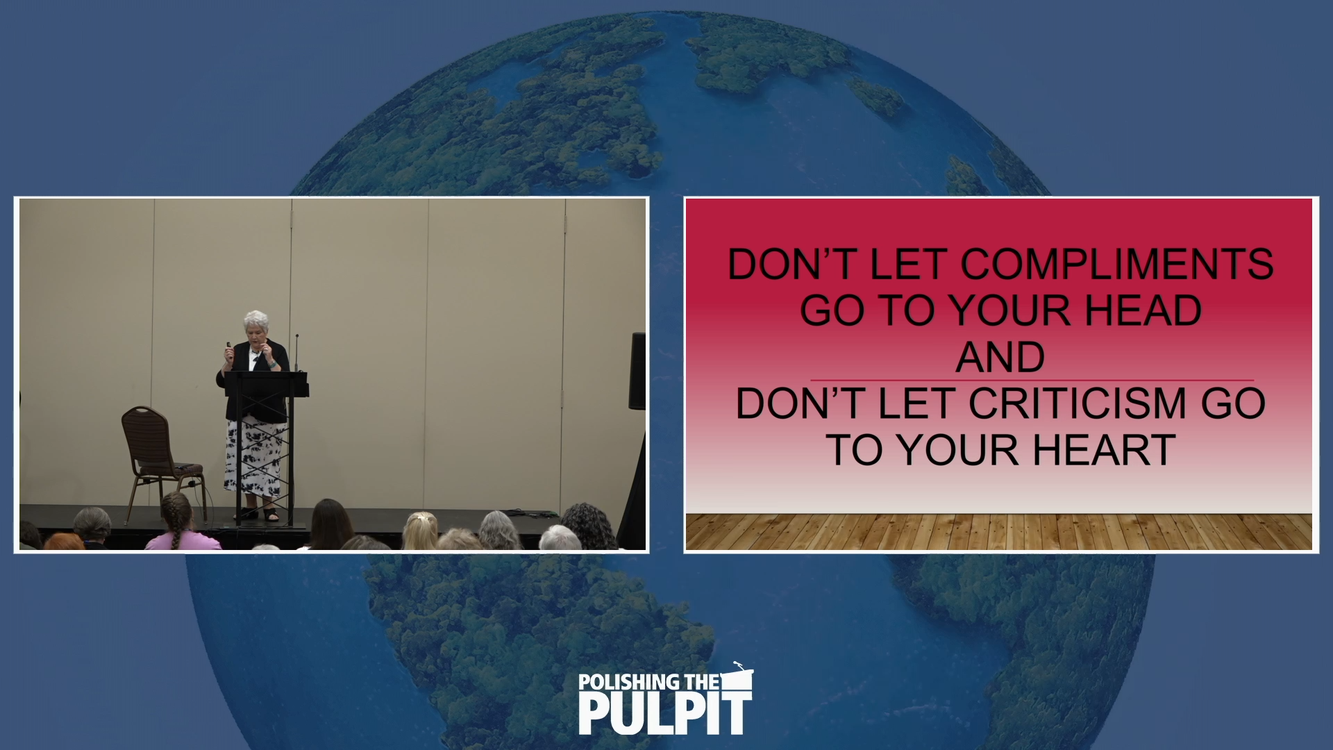 Don't Let Compliments Go to Your Head or Criticisms to Your Heart | Donna Faughn