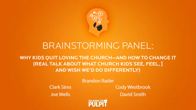Brainstorming Panel: Why Kids Quit Lo...