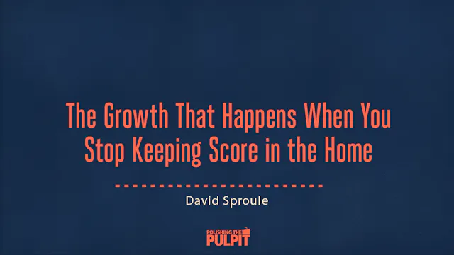 The Growth That Happens When You Stop...