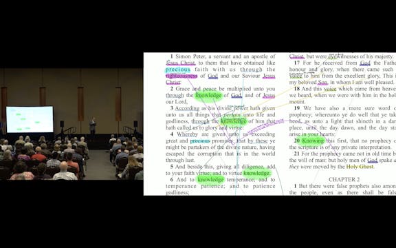 Studies in 2 Peter 1: Making Sure | A...