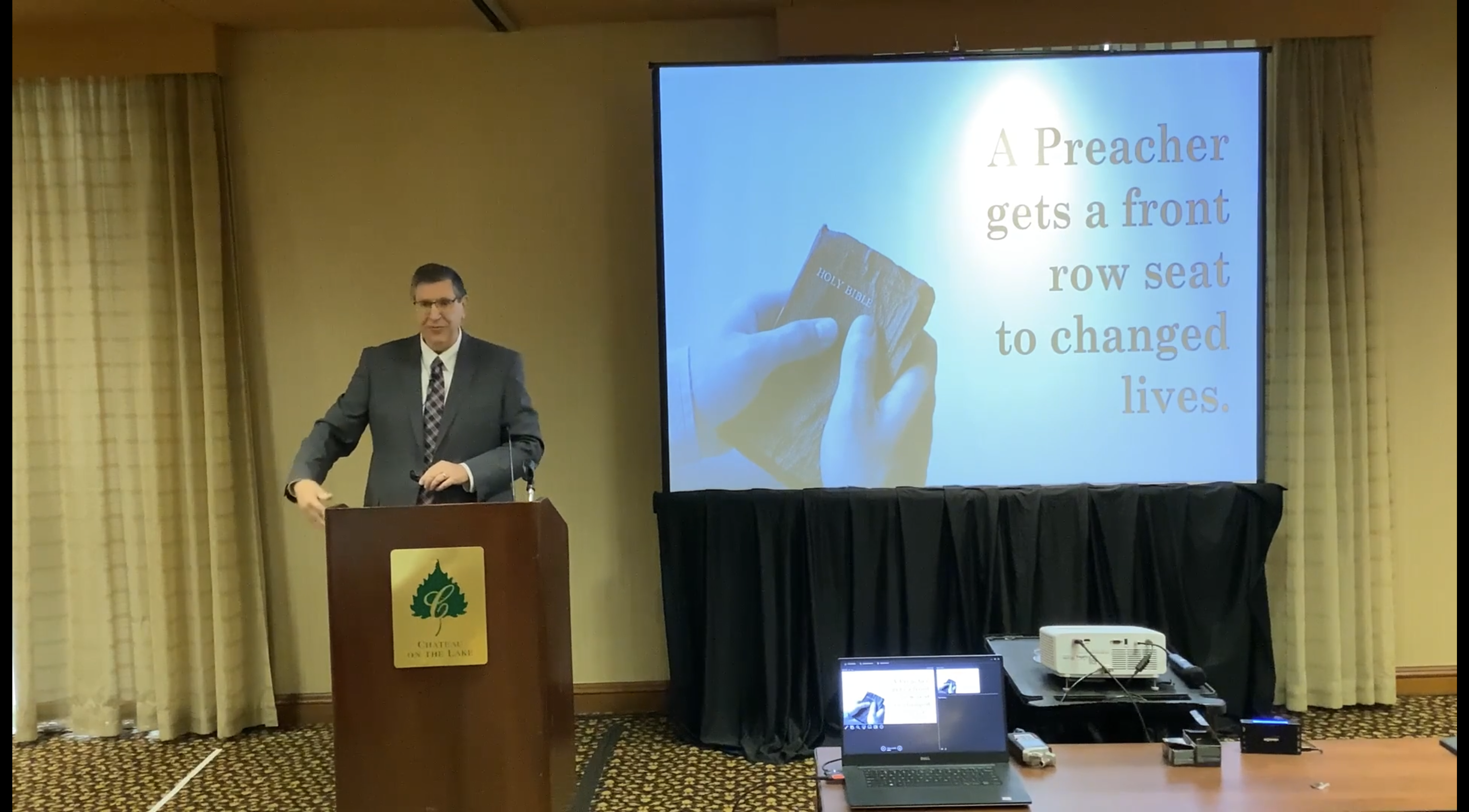 Looking Over the Preacher's Shoulder | Steve Higginbotham