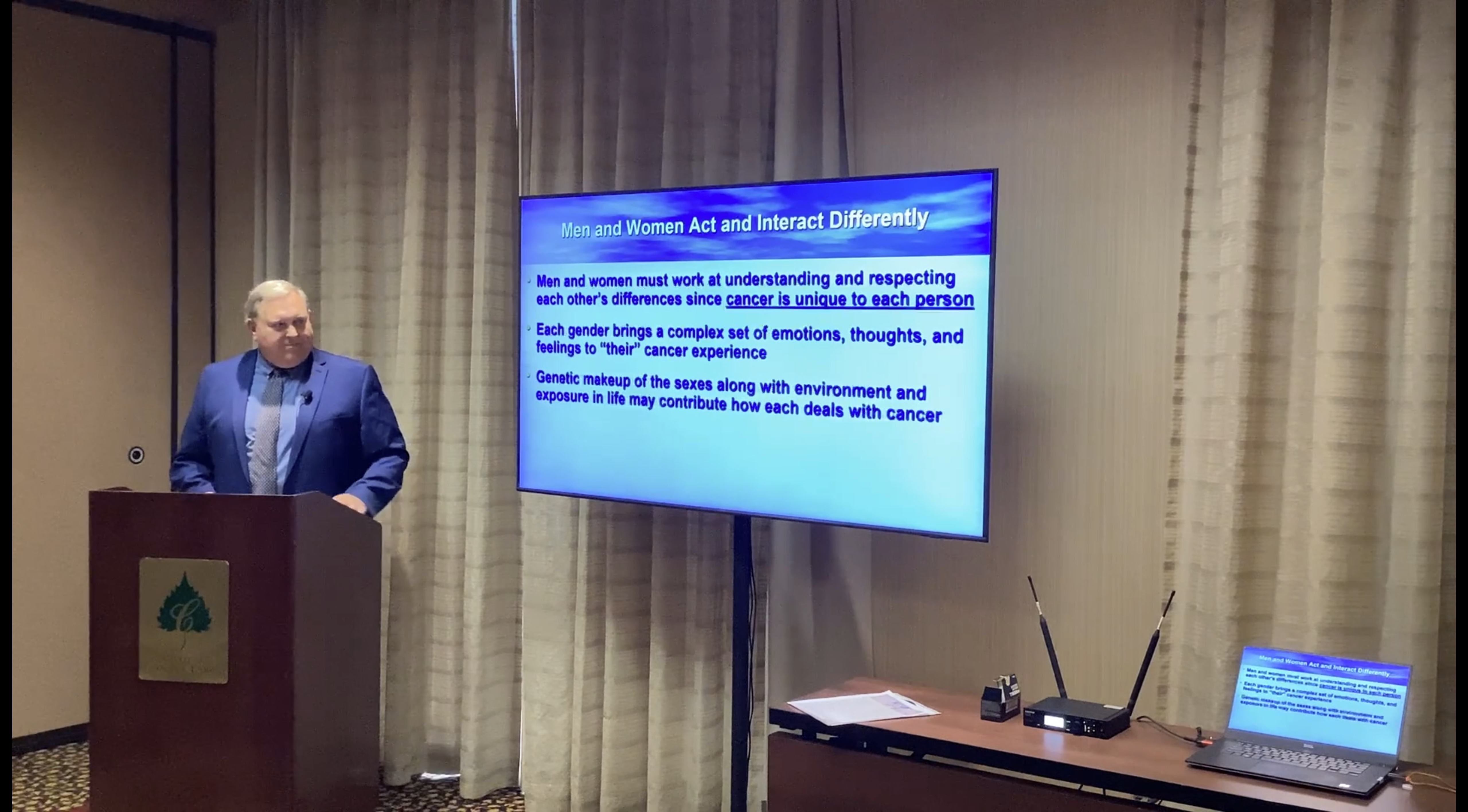 Differences Between Men and Women with Cancer | Ron Williams