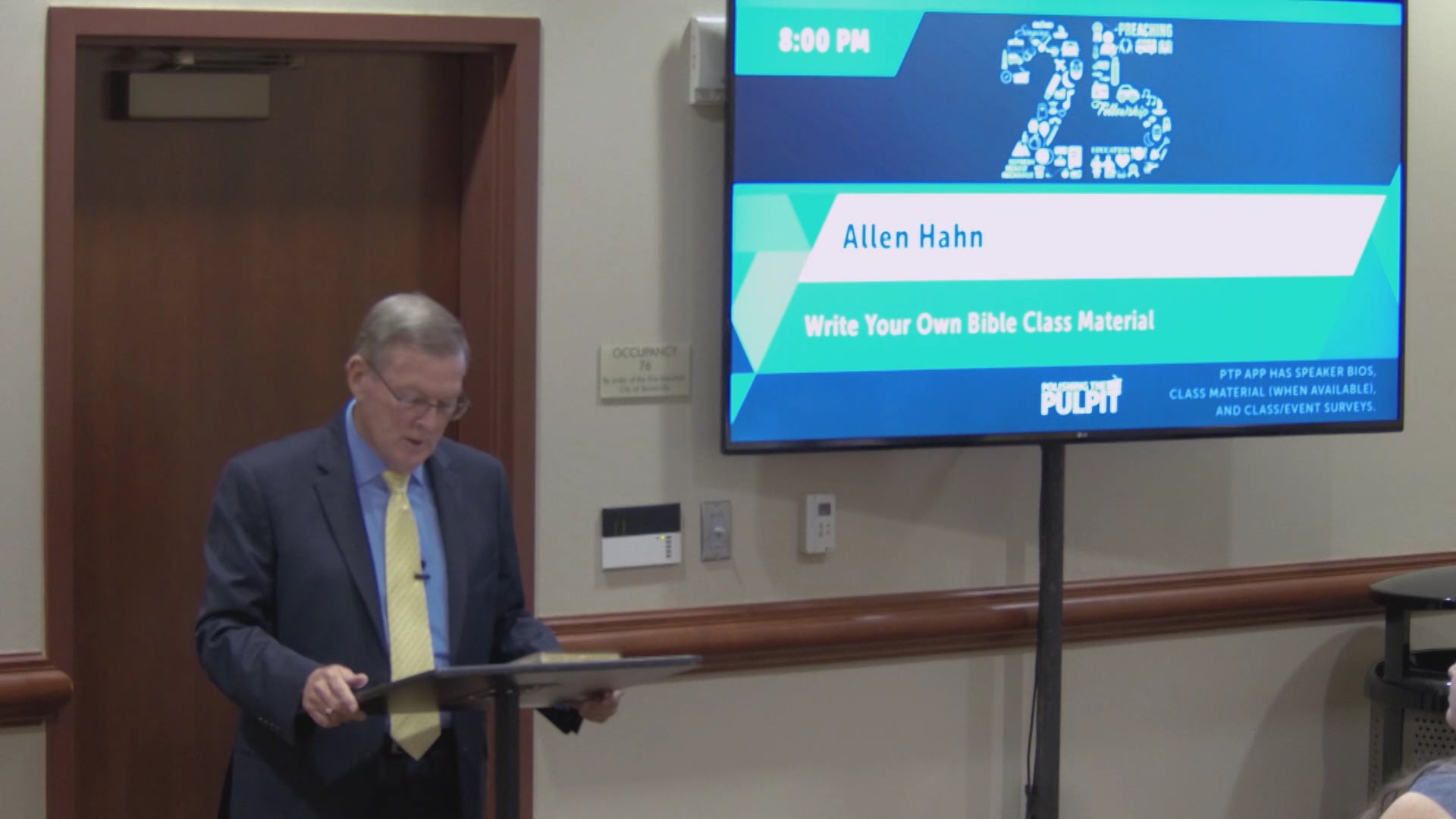 Allen Hahn: Write Your Own Bible Class Material