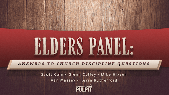 Elders Panel: Here's What We Do, It M...