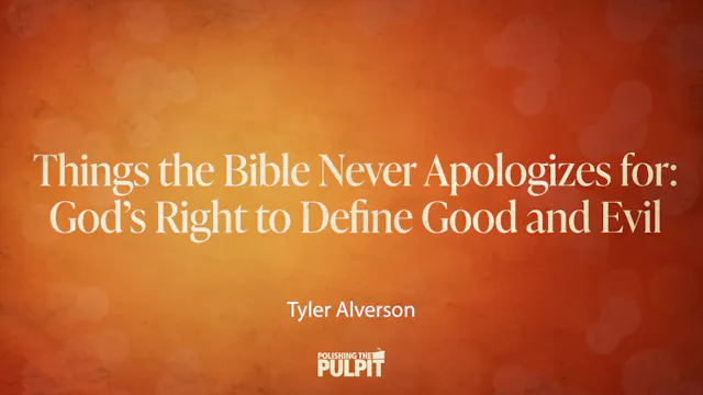 God's Right to Define Good and Evil |...