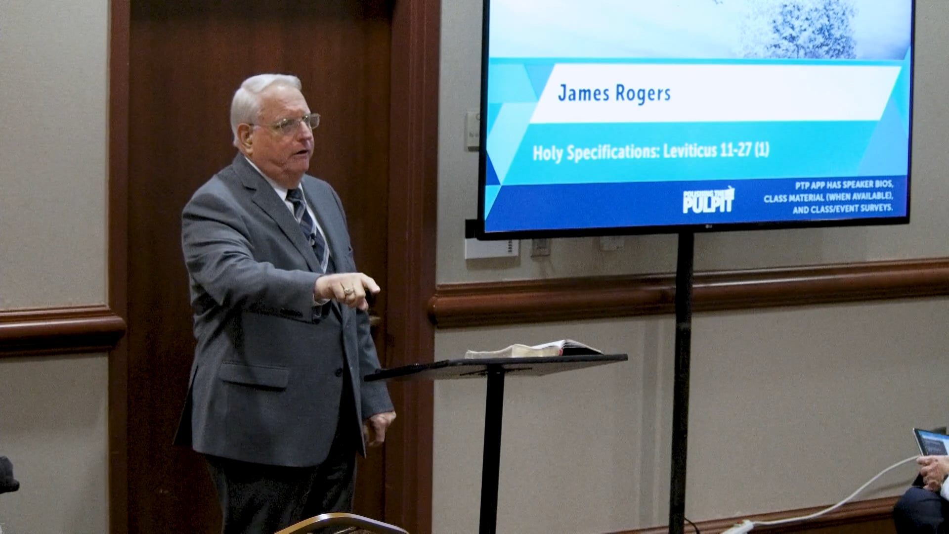 James Rogers: Holy Specifications: Leviticus 11–27 (1)