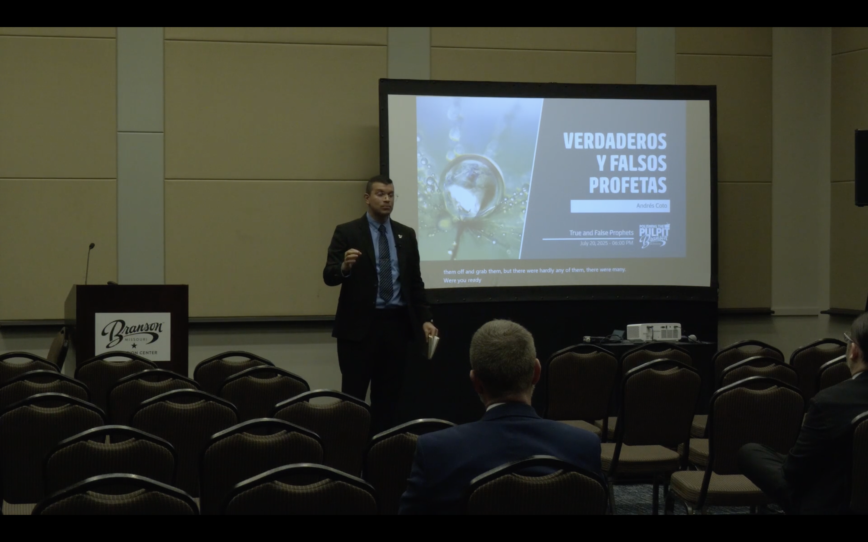 True and False Prophets (Profetas Verdaderos y Falsos) | Andrés Coto