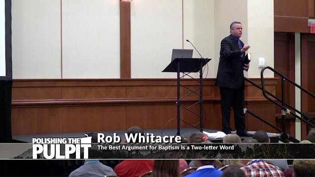 Rob Whitacre: The Best Argument for B...