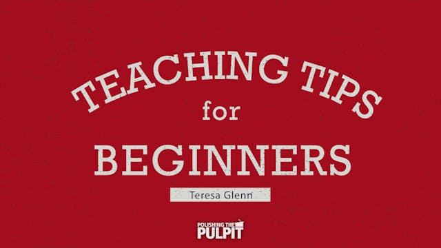 Teaching Tips for Beginners | Teresa ...