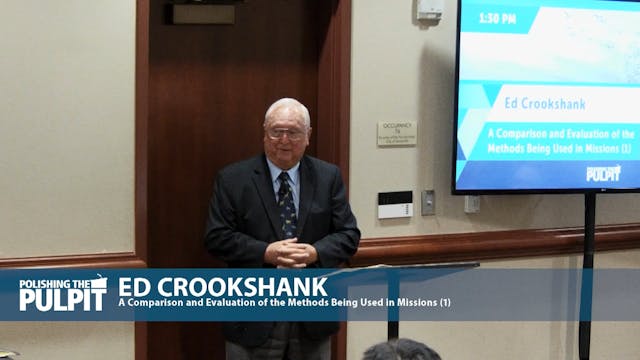 Ed Crookshank: An Evaluation of the M...